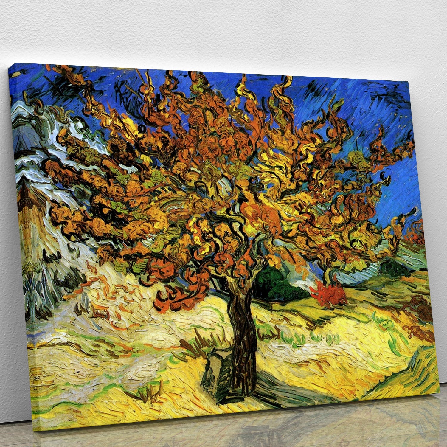 The Mulberry Tree by Van Gogh Canvas Print or Poster - Canvas Art Rocks - 1