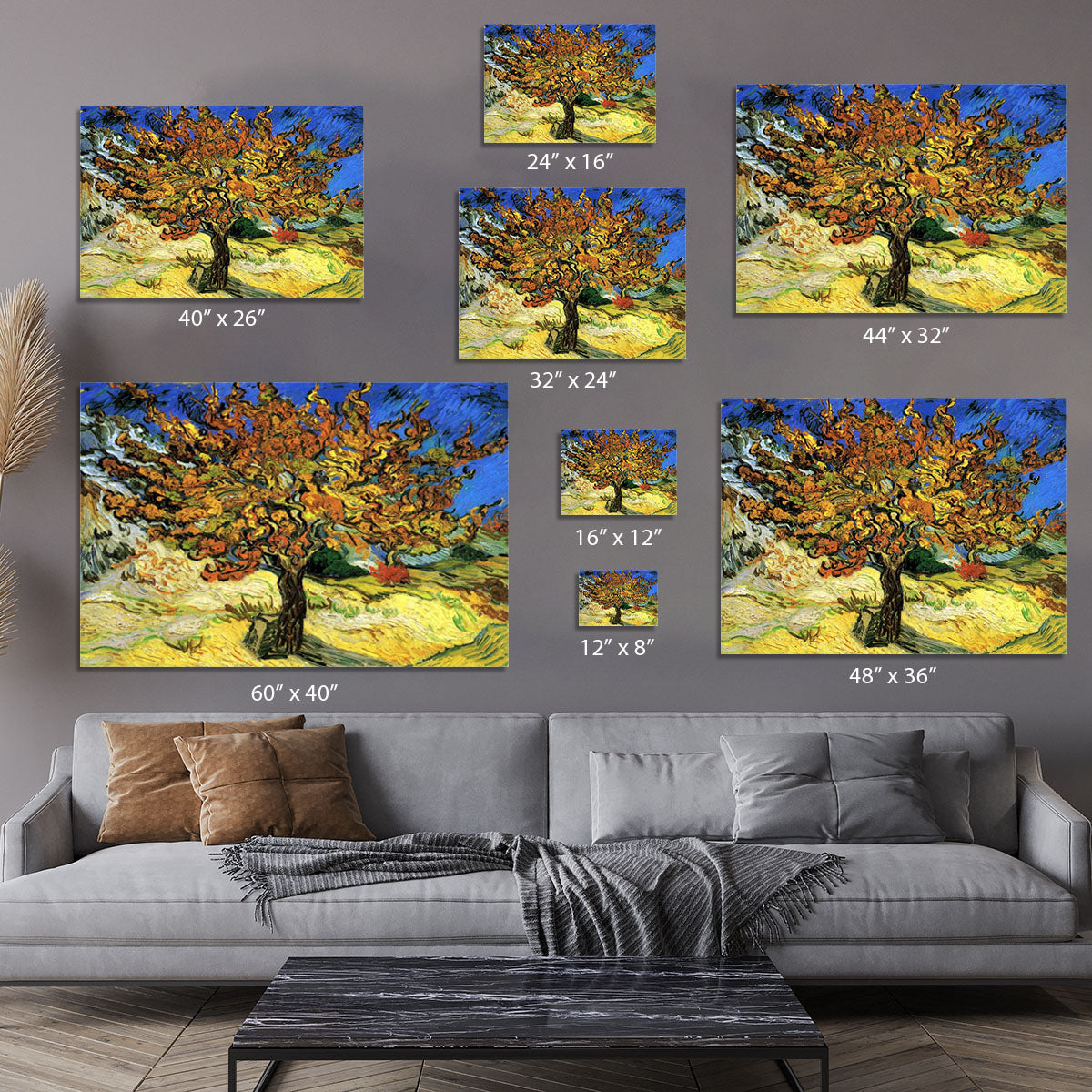 The Mulberry Tree by Van Gogh Canvas Print or Poster - Canvas Art Rocks - 7