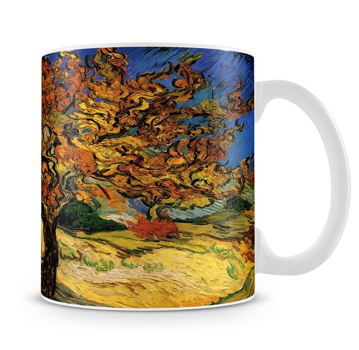 The Mulberry Tree by Van Gogh Mug - Canvas Art Rocks - 4