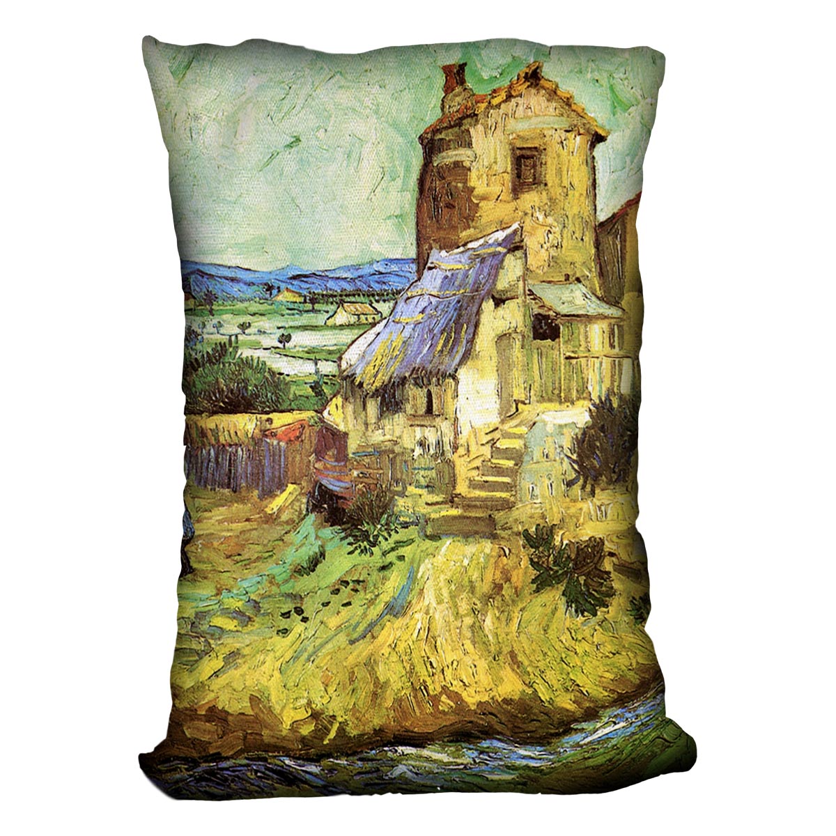 The Old Mill by Van Gogh Cushion