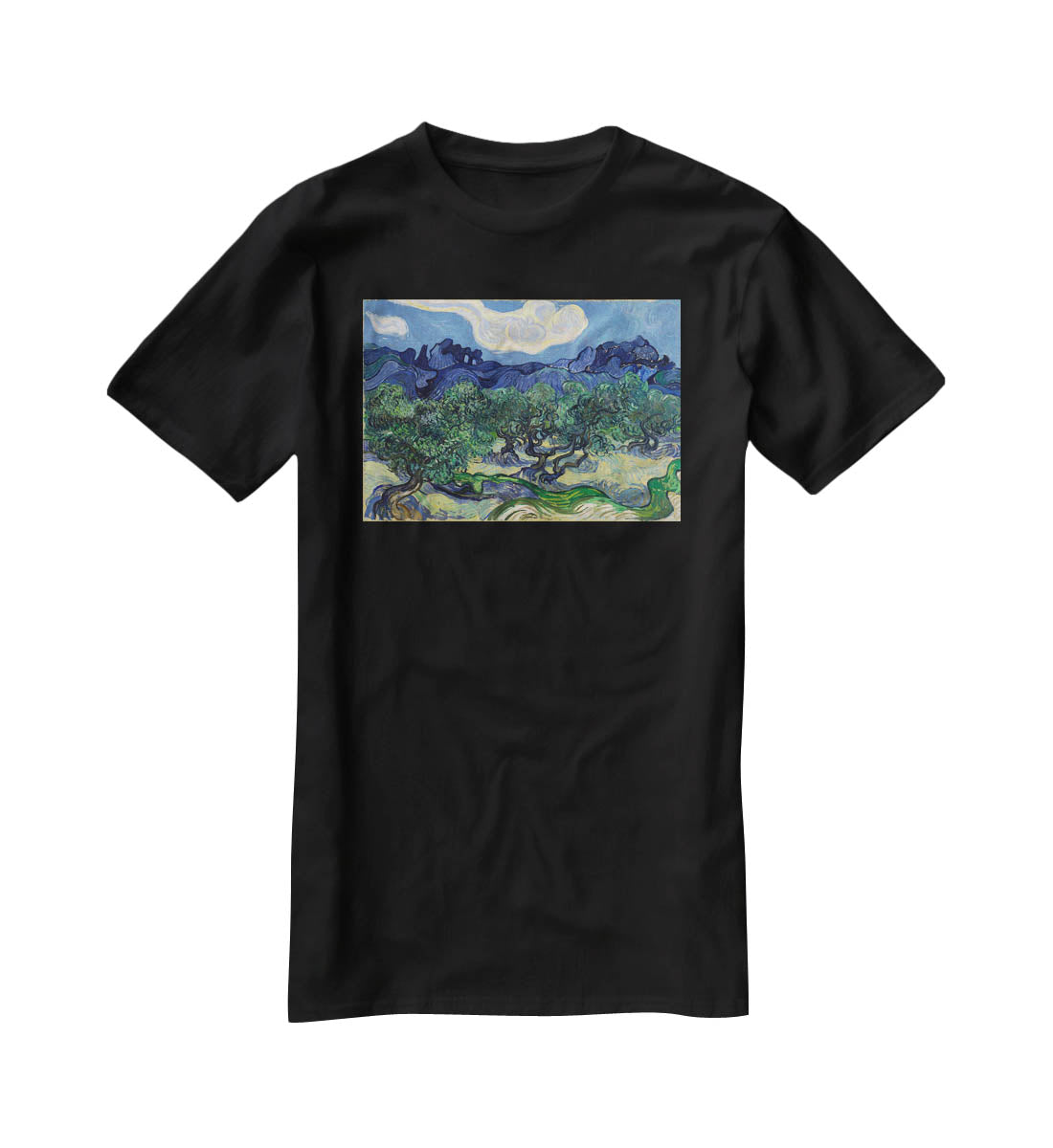 The Olive trees T-Shirt - Canvas Art Rocks - 1
