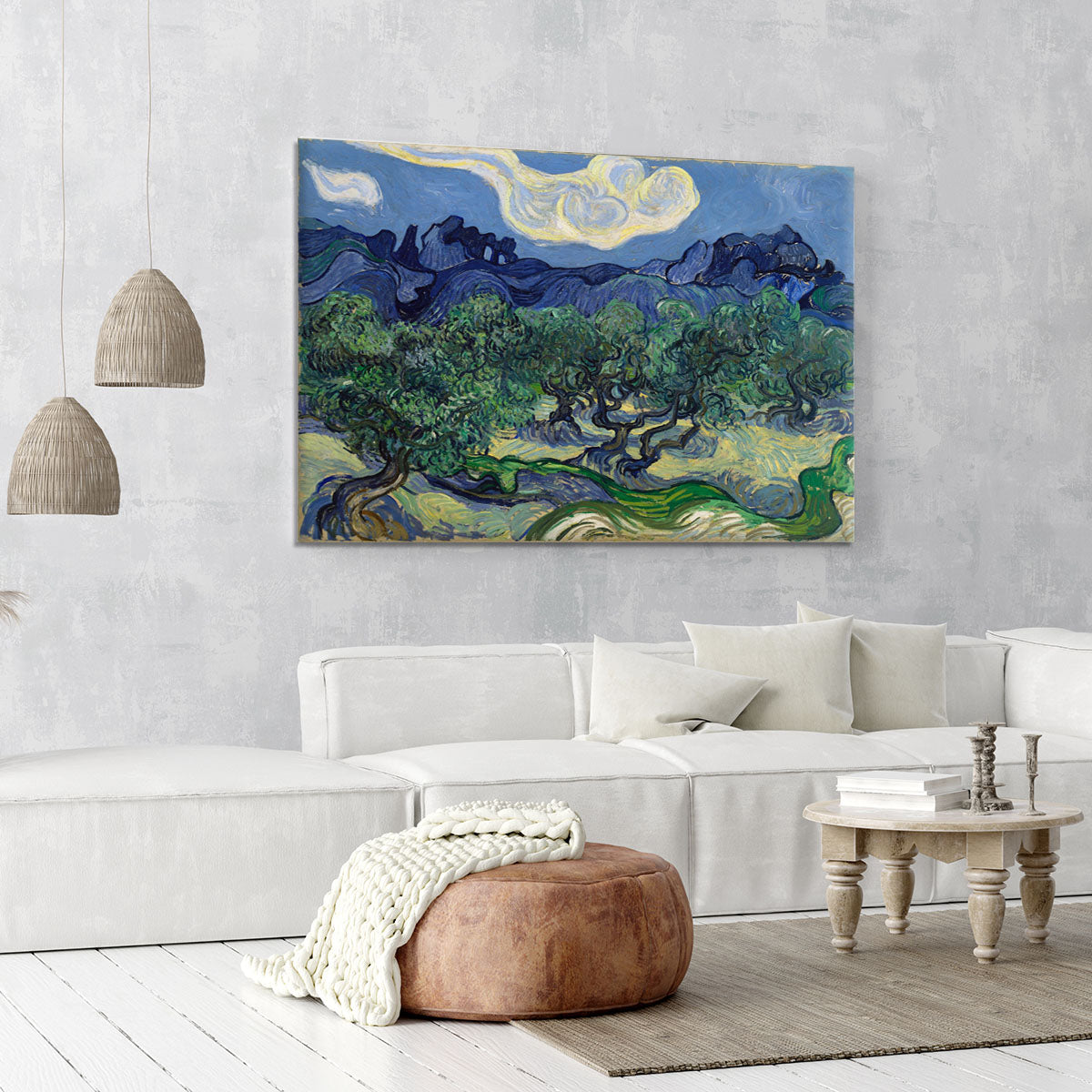The Olive trees Canvas Print or Poster - Canvas Art Rocks - 6
