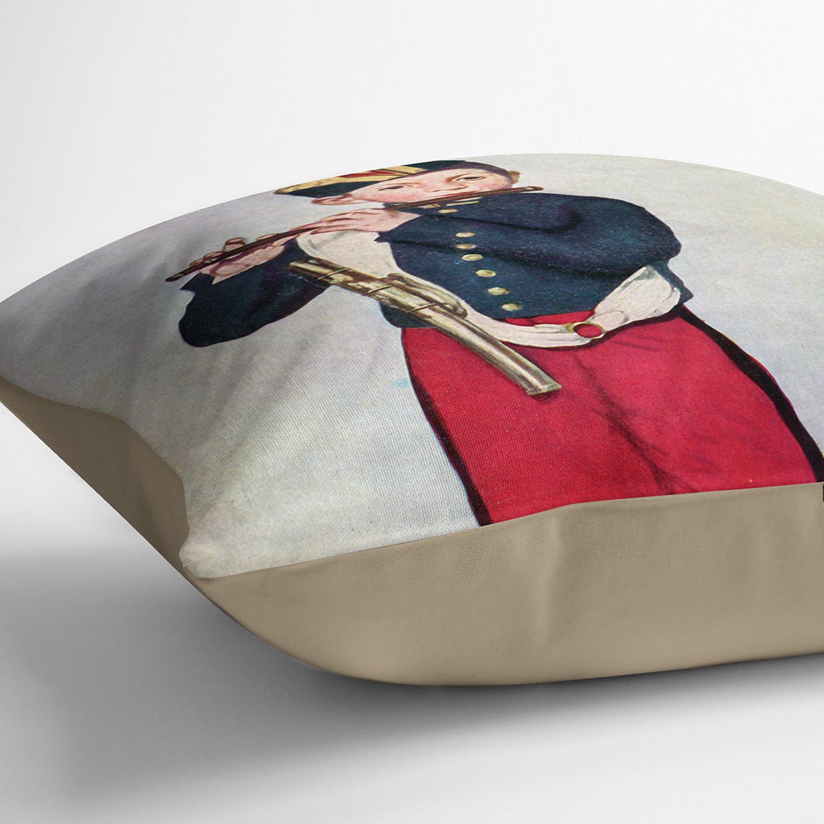 The Piper by Manet Cushion
