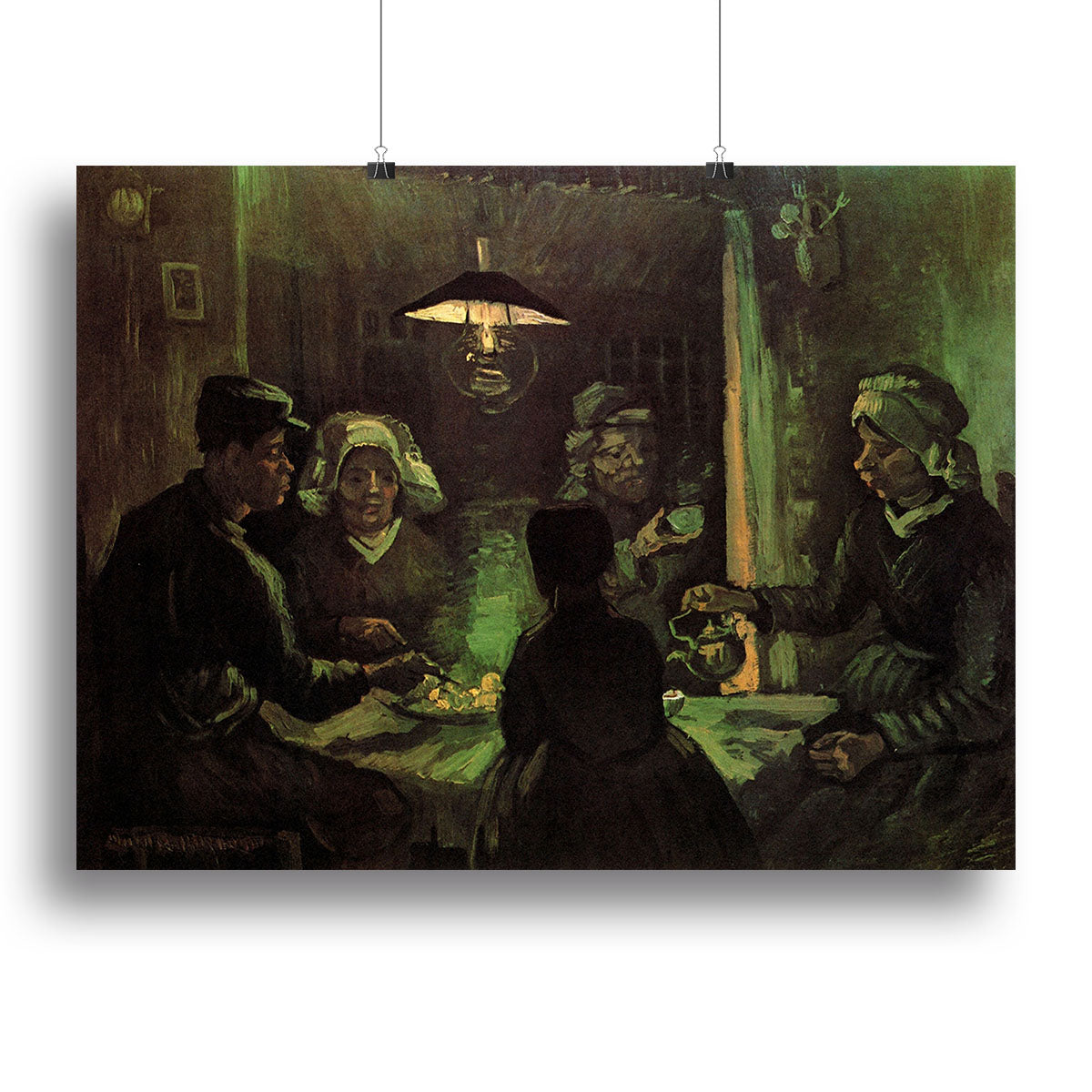 The Potato Eaters by Van Gogh Canvas Print or Poster - Canvas Art Rocks - 2