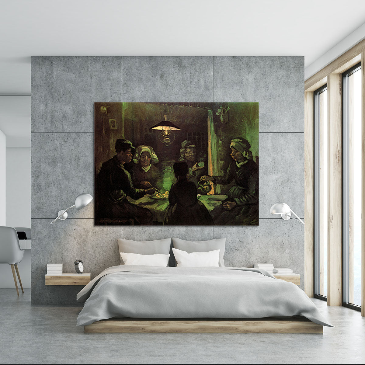 The Potato Eaters by Van Gogh Canvas Print or Poster - Canvas Art Rocks - 5