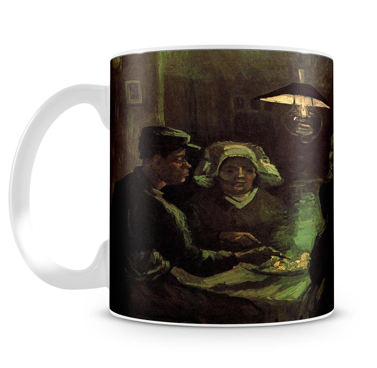 The Potato Eaters by Van Gogh Mug - Canvas Art Rocks - 4