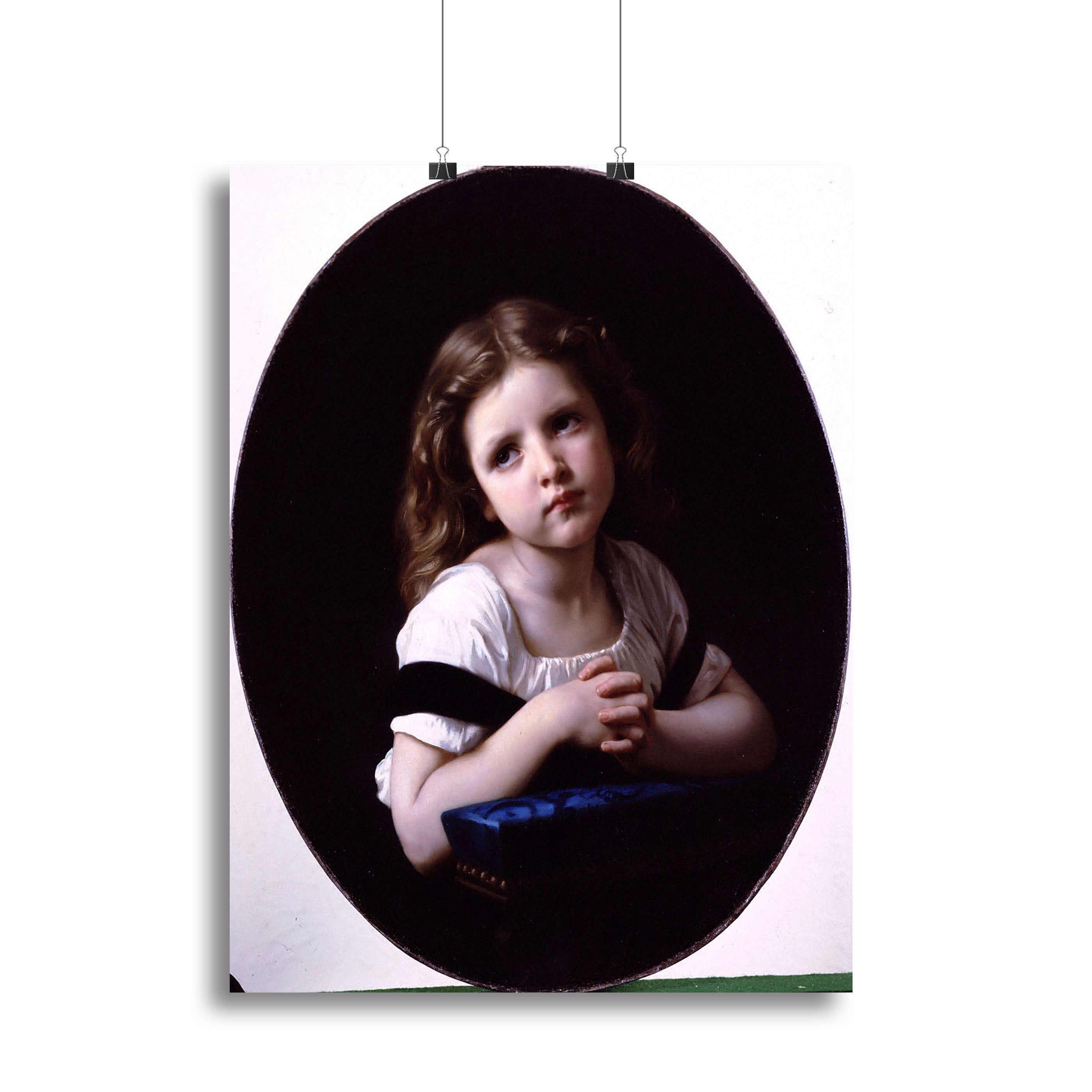 The Prayer By Bouguereau Canvas Print or Poster - Canvas Art Rocks - 2