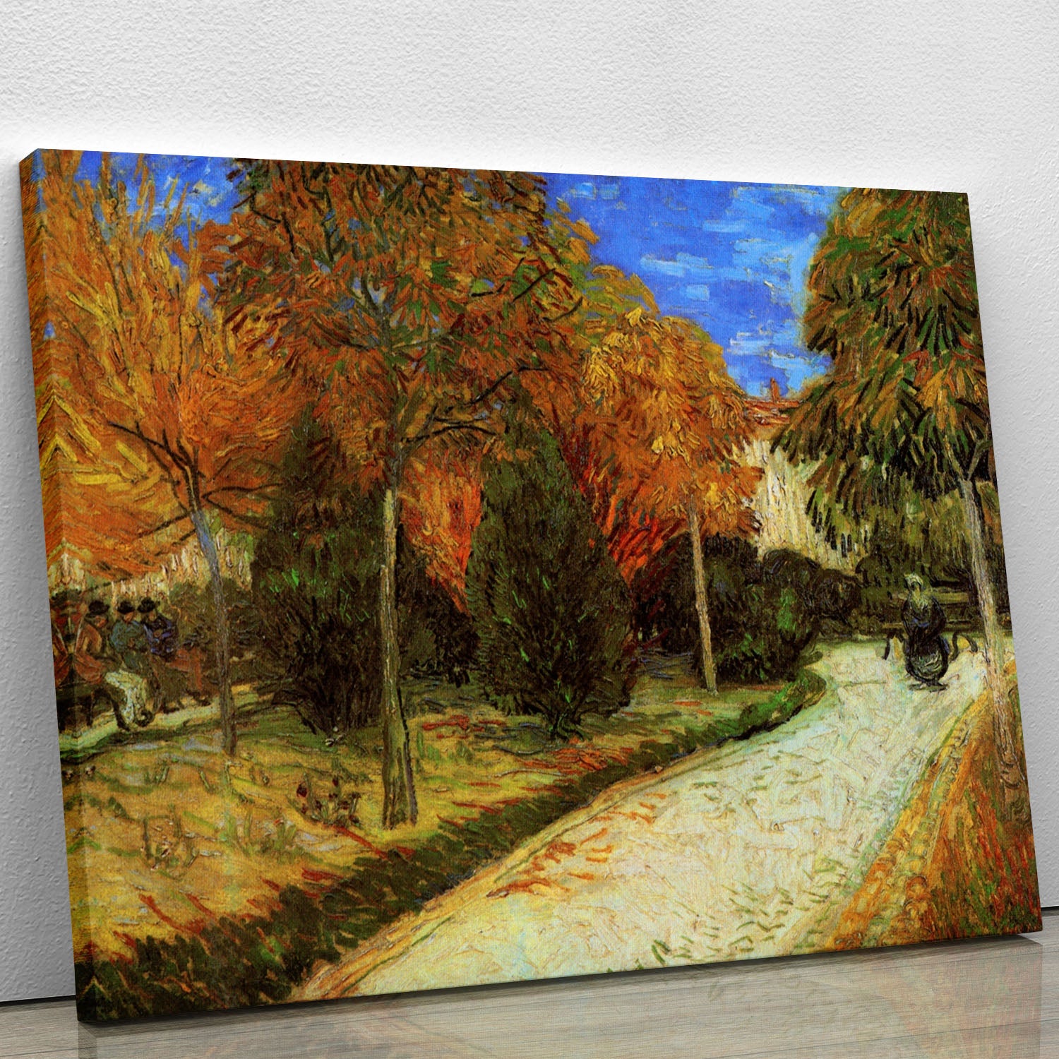 The Public Park at Arles by Van Gogh Canvas Print or Poster - Canvas Art Rocks - 1
