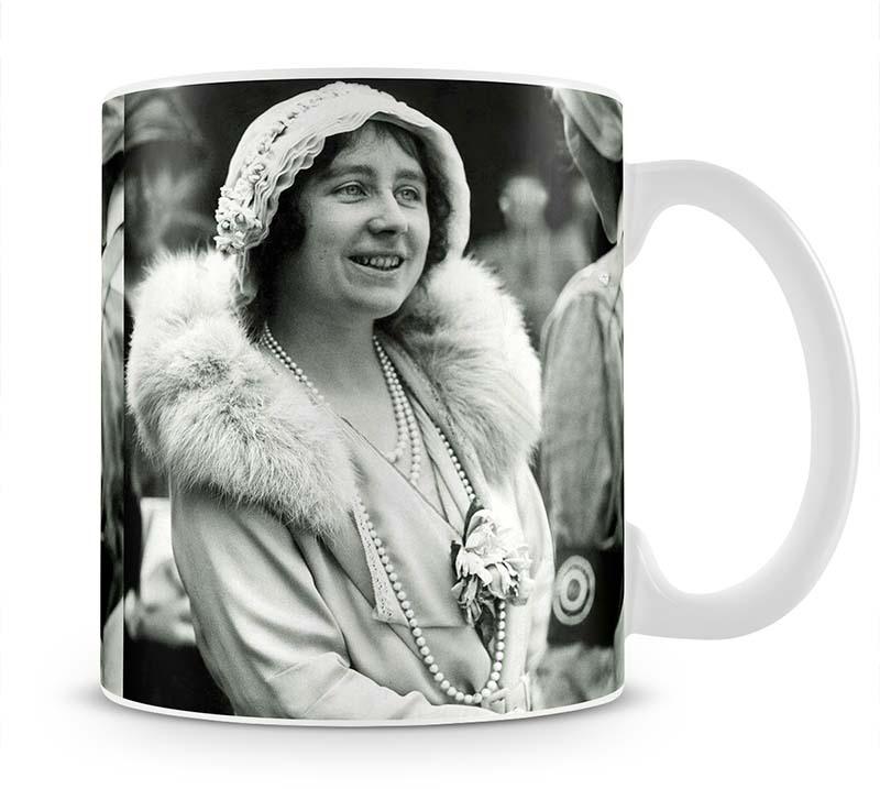 The Queen Mother opening a new hospital extension Mug - Canvas Art Rocks - 1