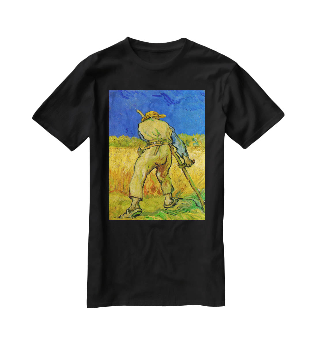 The Reaper by Van Gogh T-Shirt - Canvas Art Rocks - 1