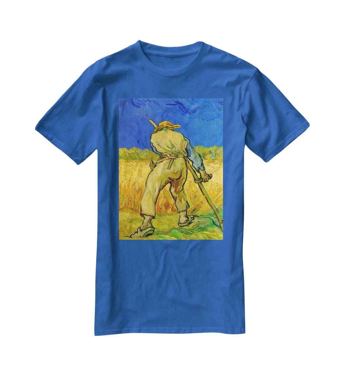 The Reaper by Van Gogh T-Shirt - Canvas Art Rocks - 2