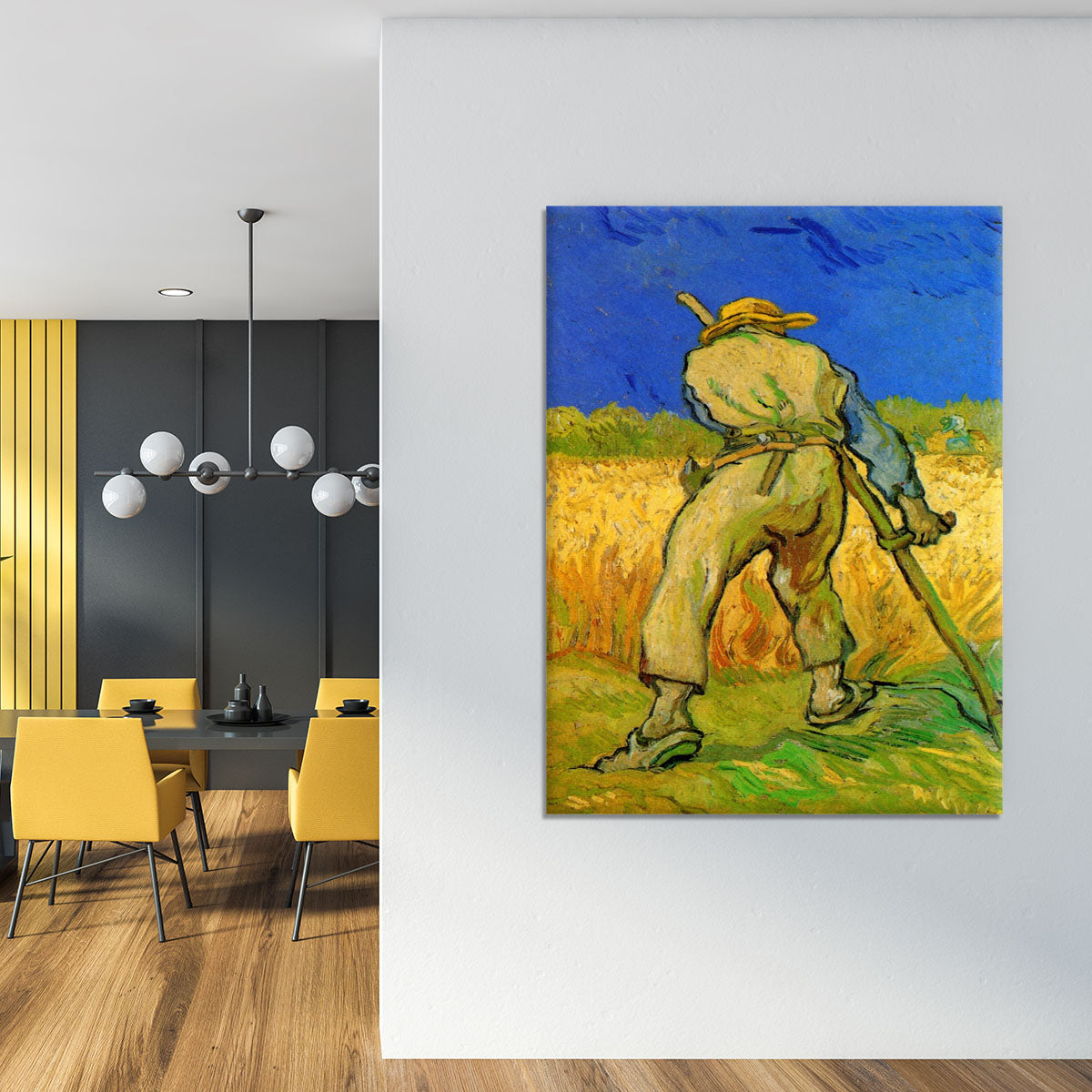 The Reaper by Van Gogh Canvas Print or Poster - Canvas Art Rocks - 4