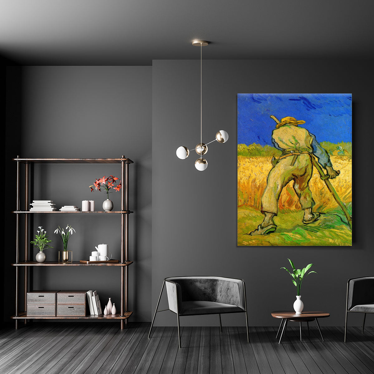 The Reaper by Van Gogh Canvas Print or Poster - Canvas Art Rocks - 5