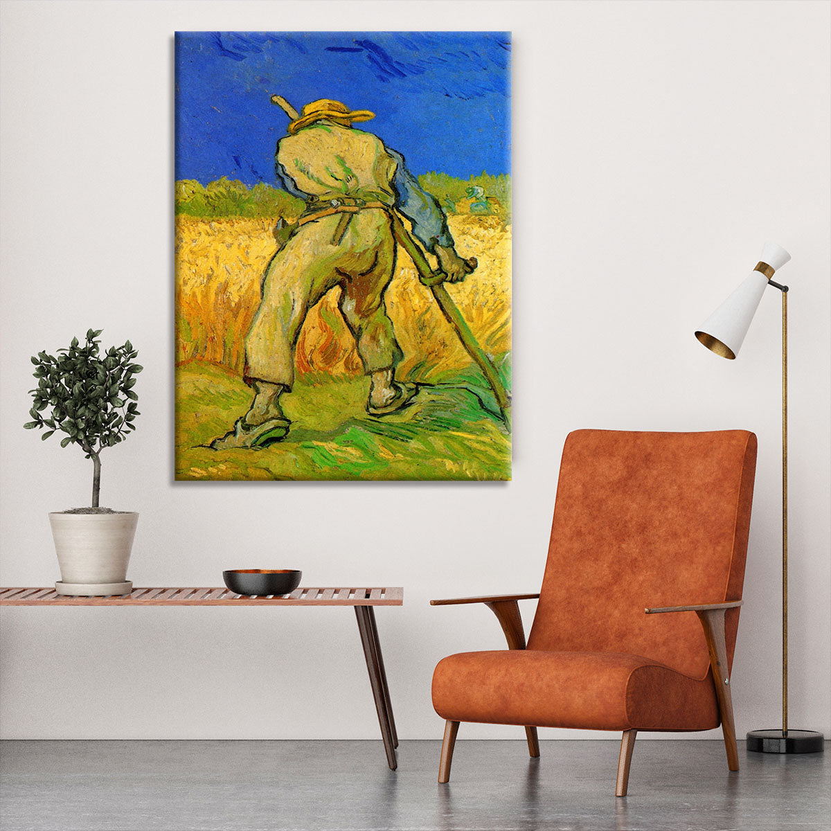 The Reaper by Van Gogh Canvas Print or Poster - Canvas Art Rocks - 6