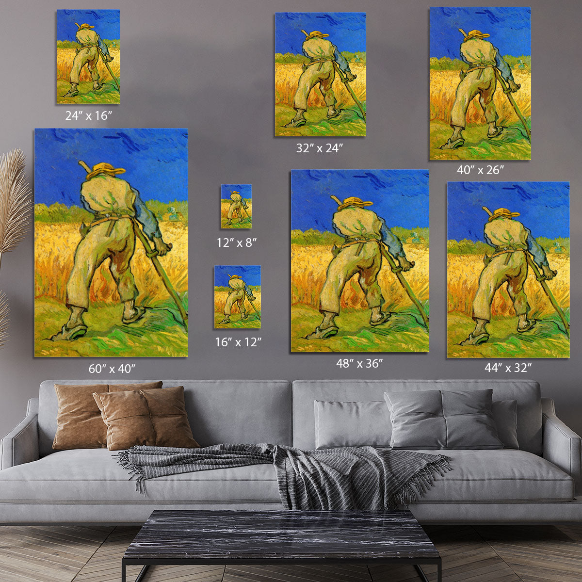 The Reaper by Van Gogh Canvas Print or Poster - Canvas Art Rocks - 7