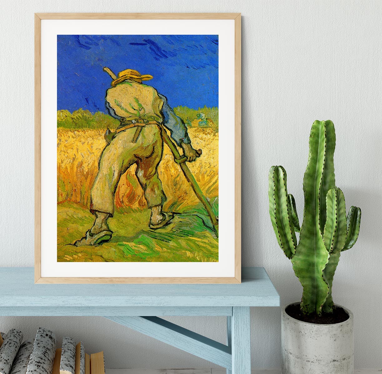 The Reaper by Van Gogh Framed Print - Canvas Art Rocks - 3