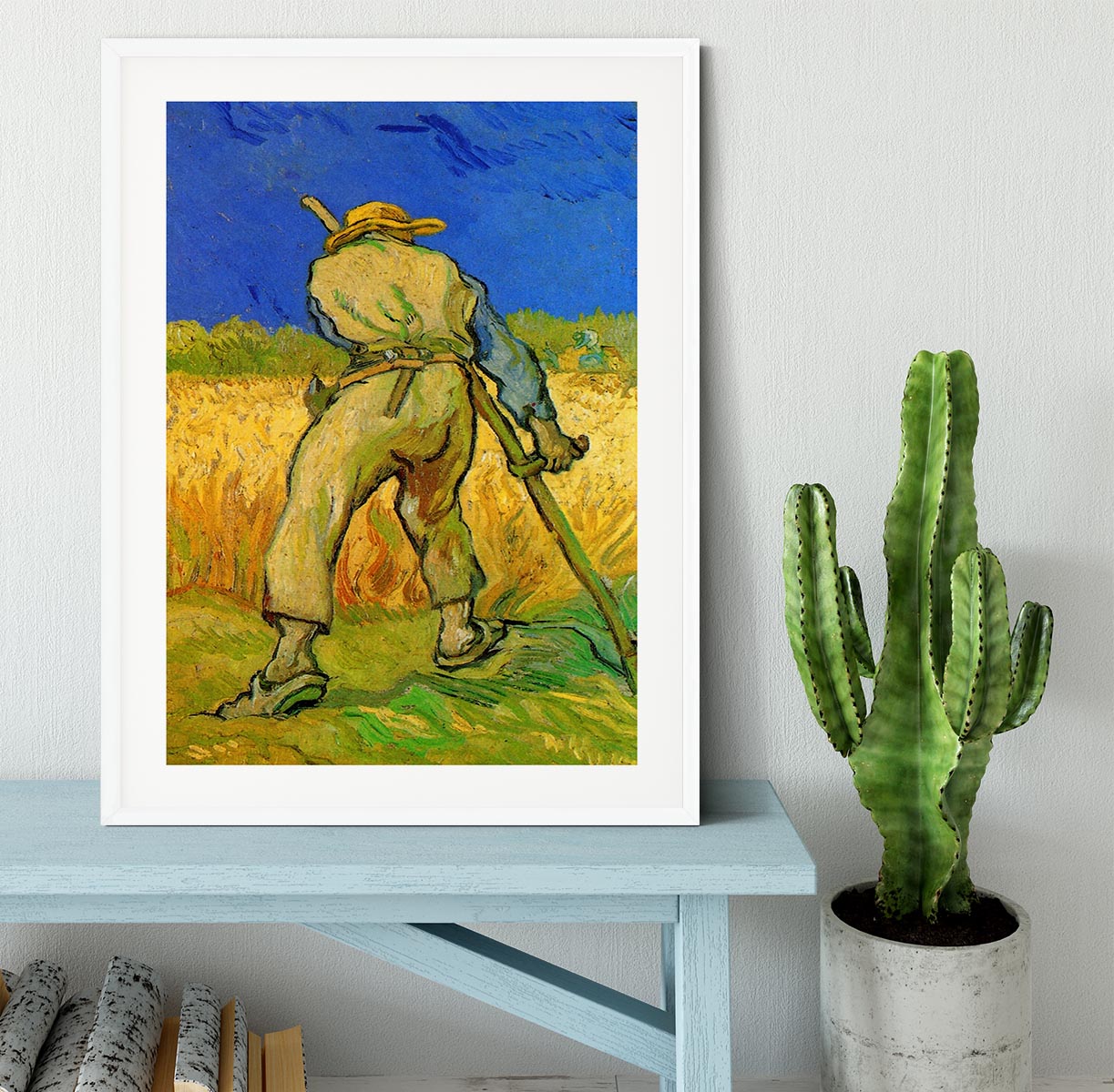 The Reaper by Van Gogh Framed Print - Canvas Art Rocks - 5