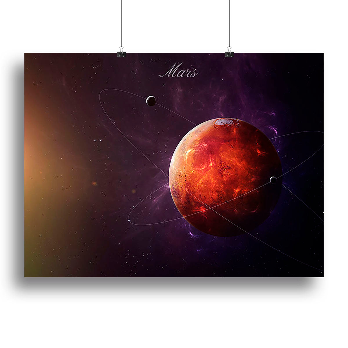 The Red Planet Mars Canvas Print or Poster - Canvas Art Rocks - 2