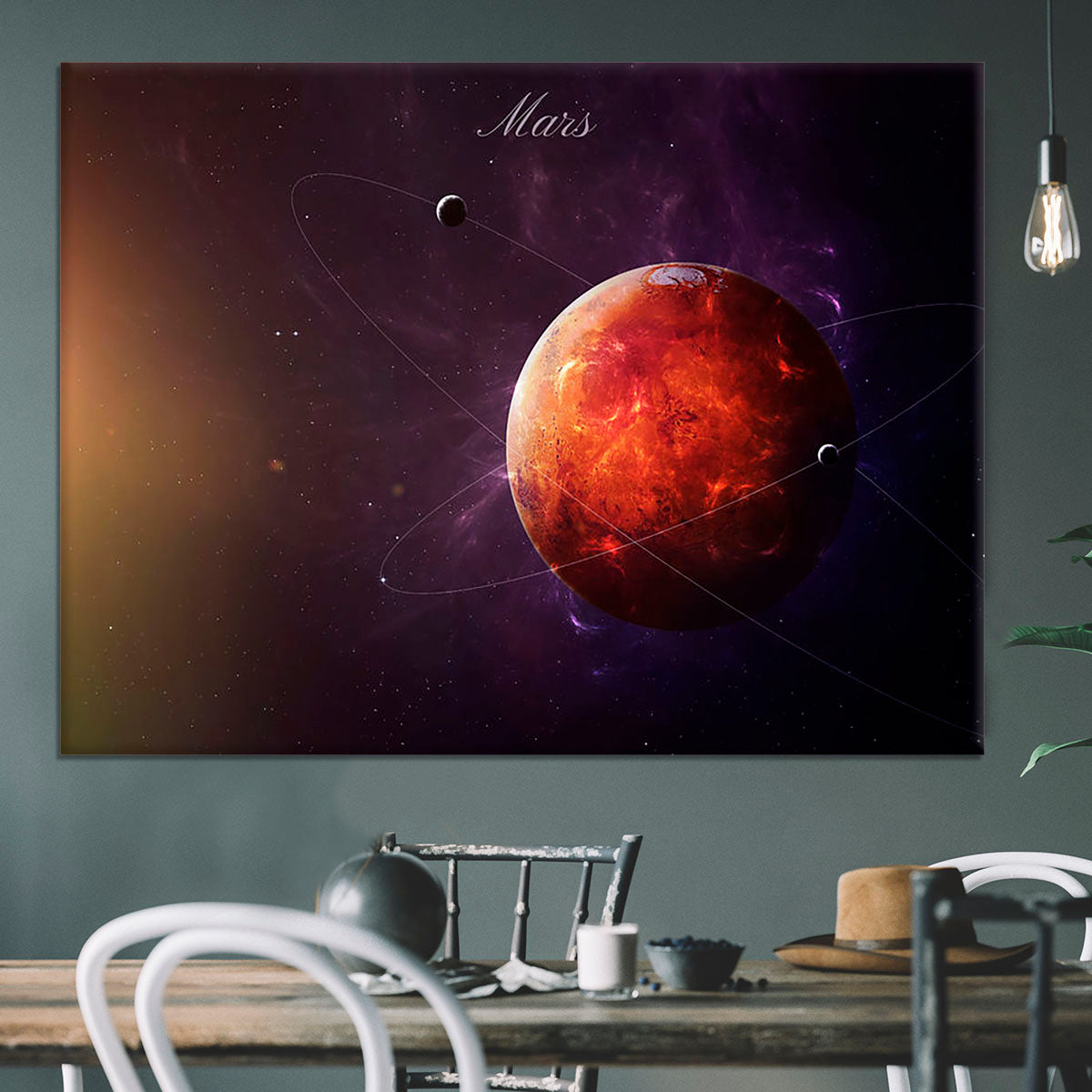 The Red Planet Mars Canvas Print or Poster - Canvas Art Rocks - 3