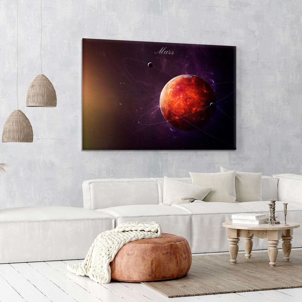 The Red Planet Mars Canvas Print or Poster - Canvas Art Rocks - 6