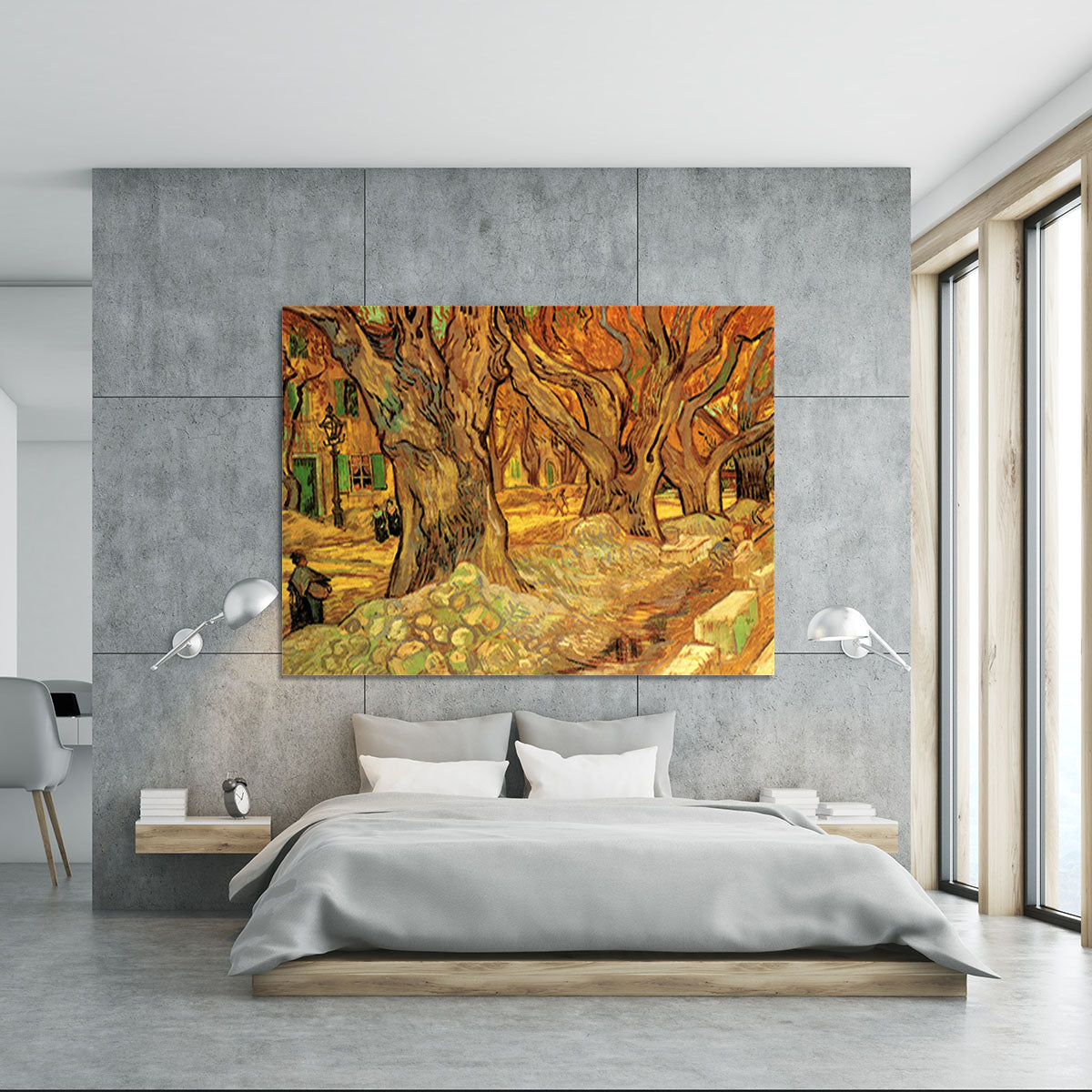 The Road Menders 2 by Van Gogh Canvas Print or Poster - Canvas Art Rocks - 5