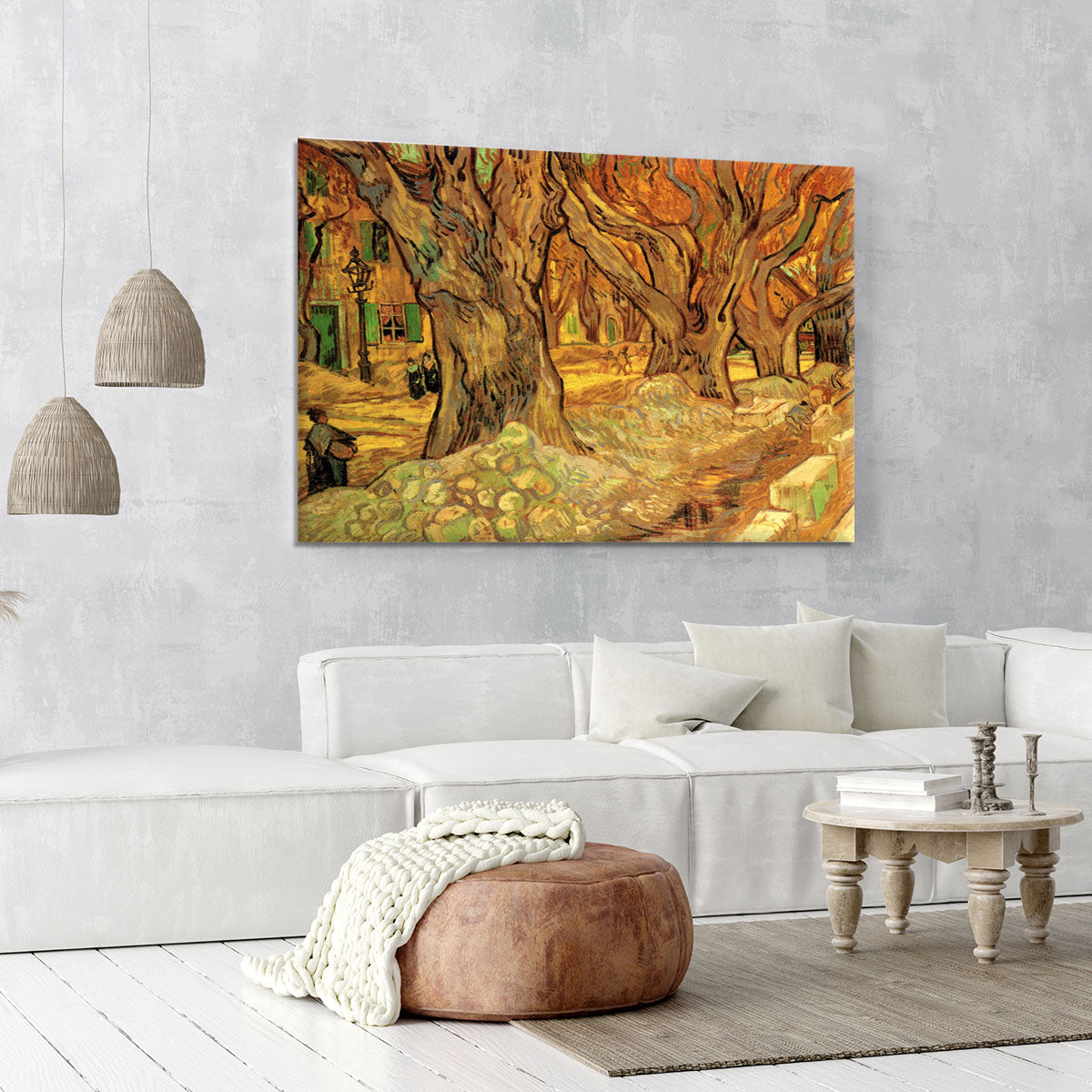 The Road Menders 2 by Van Gogh Canvas Print or Poster - Canvas Art Rocks - 6