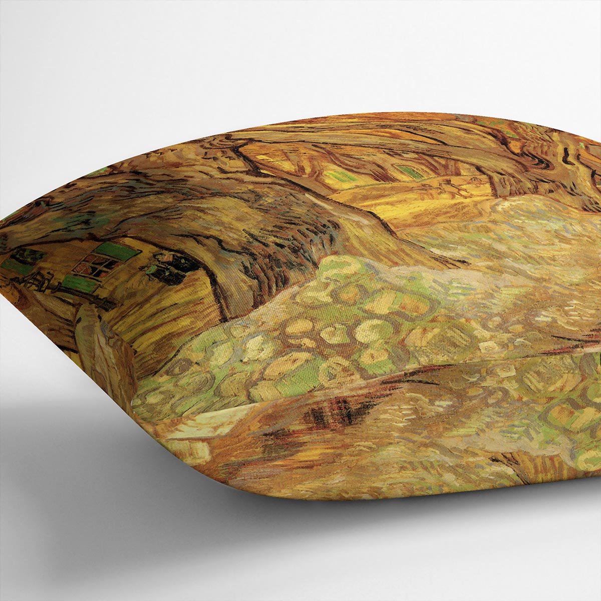 The Road Menders 2 by Van Gogh Cushion
