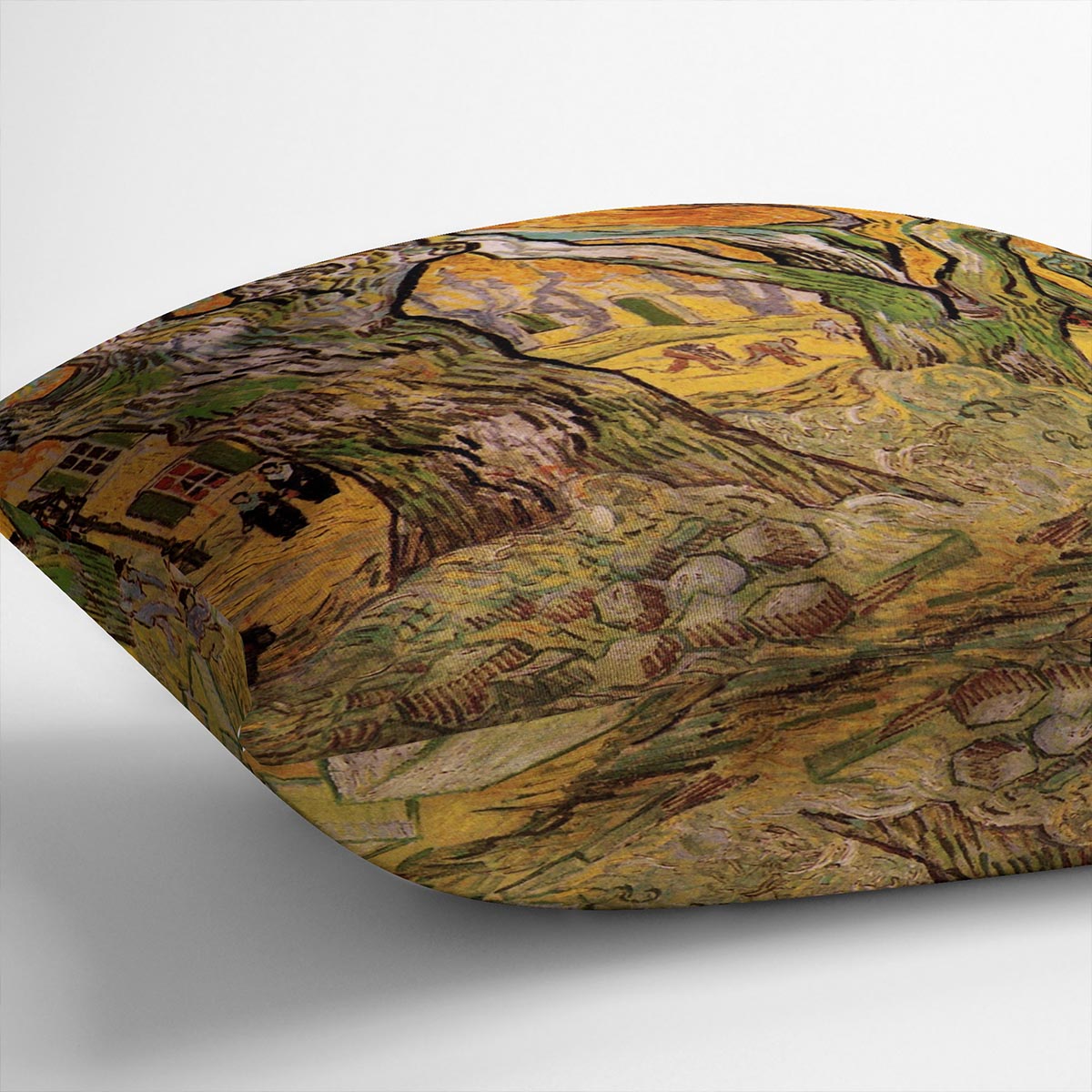 The Road Menders by Van Gogh Cushion
