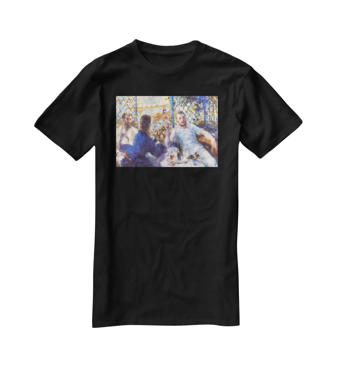 The Rowers Lunch by Renoir T-Shirt - Canvas Art Rocks - 1