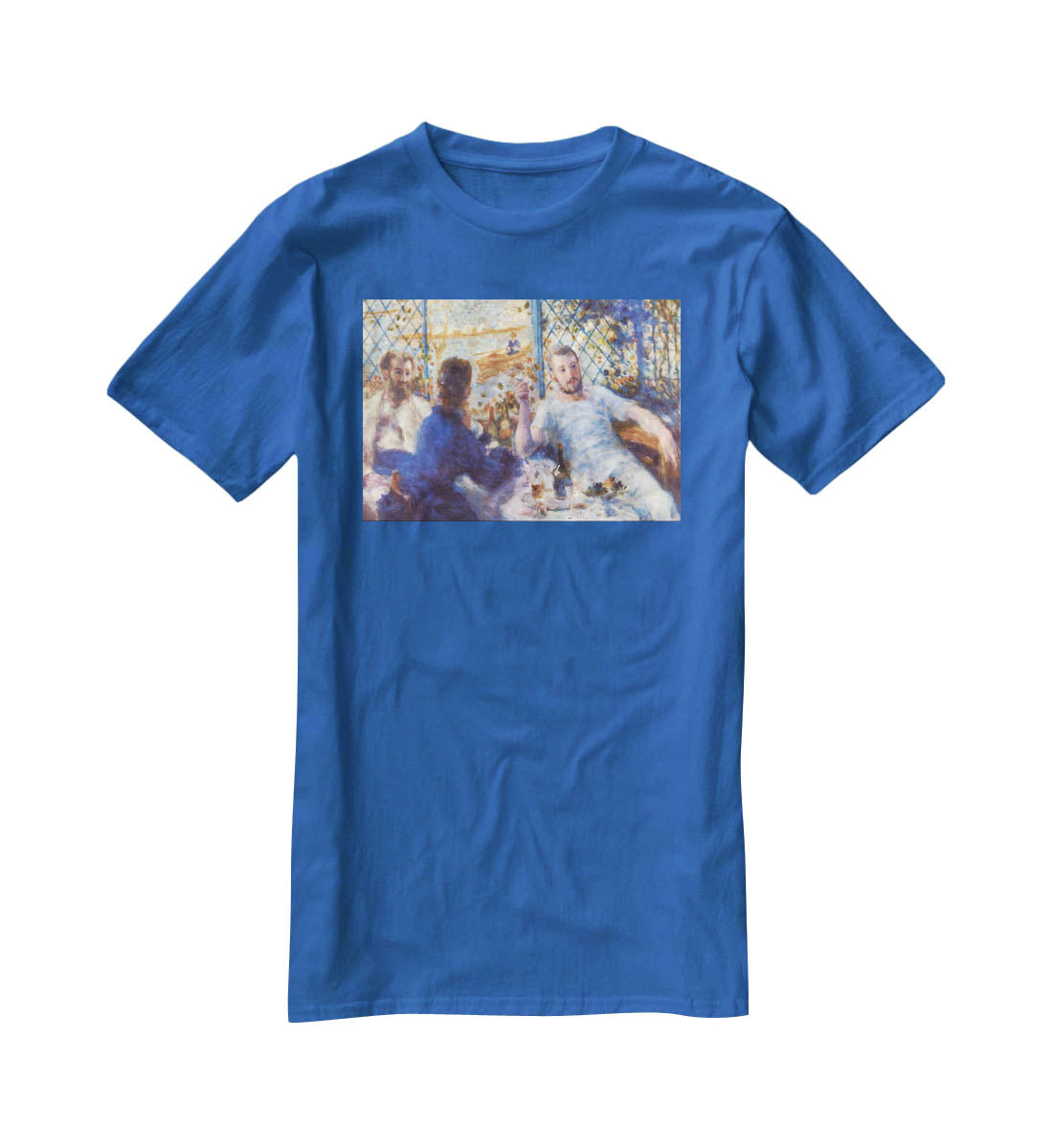 The Rowers Lunch by Renoir T-Shirt - Canvas Art Rocks - 2