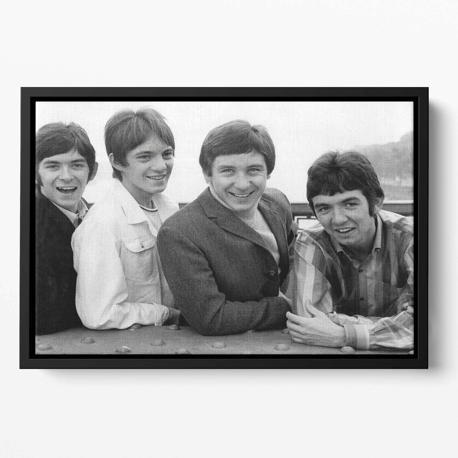 The Small Faces Floating Framed Canvas