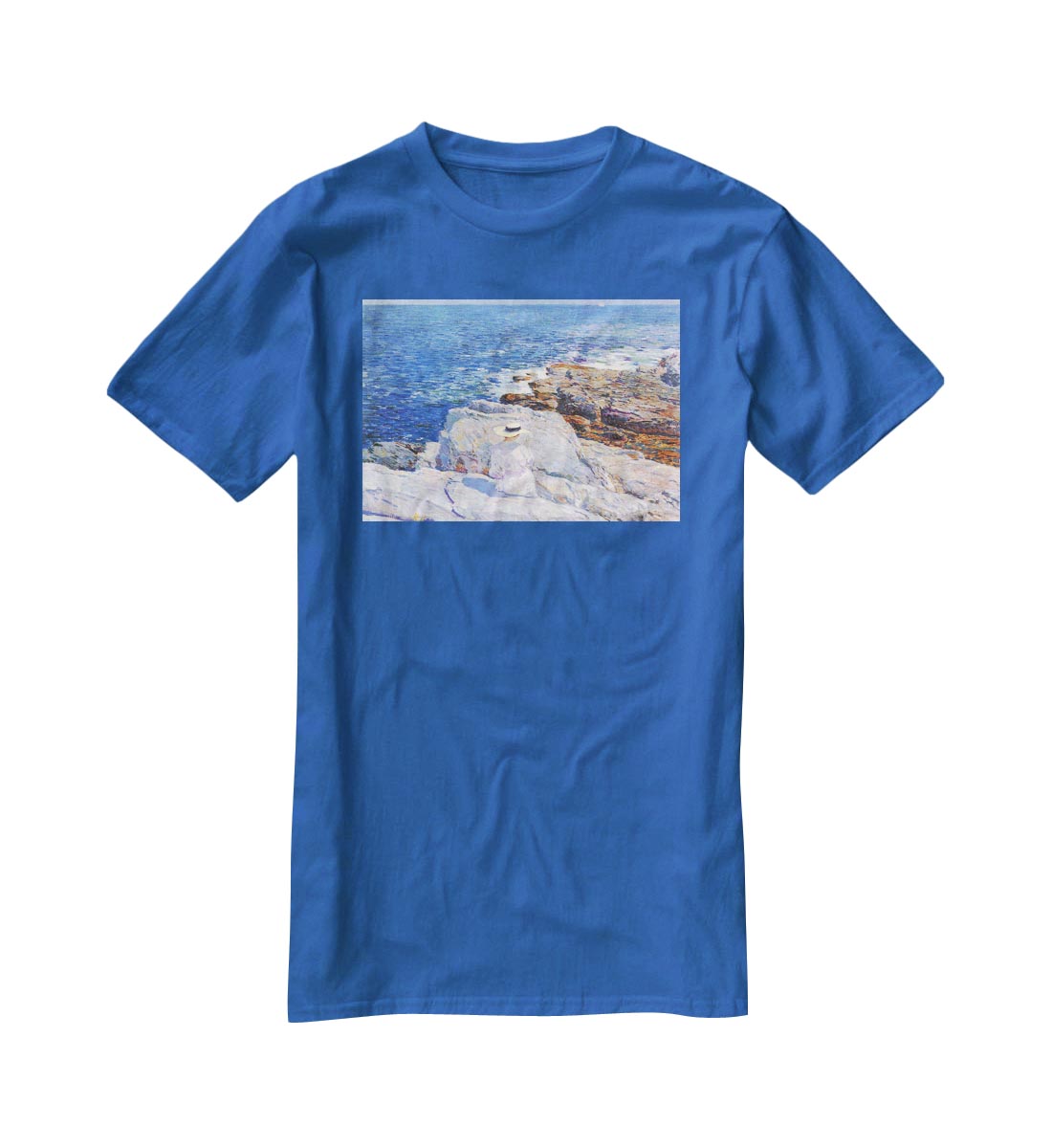 The Southern rock riffs Appledore by Hassam T-Shirt - Canvas Art Rocks - 2