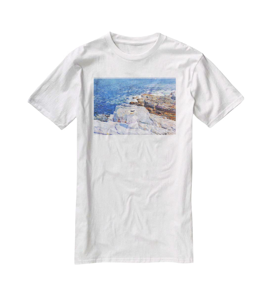 The Southern rock riffs Appledore by Hassam T-Shirt - Canvas Art Rocks - 5