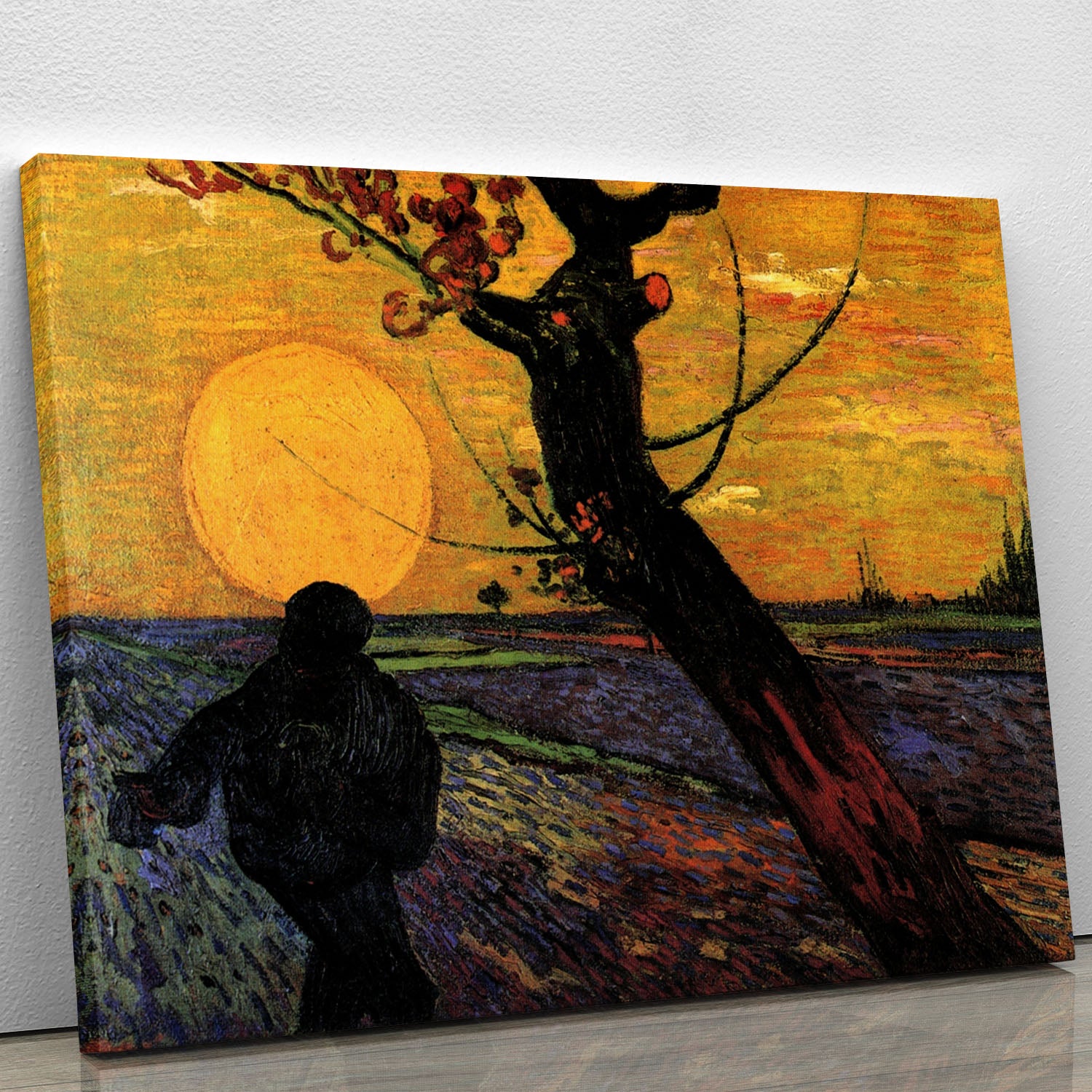 The Sower 2 by Van Gogh Canvas Print or Poster - Canvas Art Rocks - 1