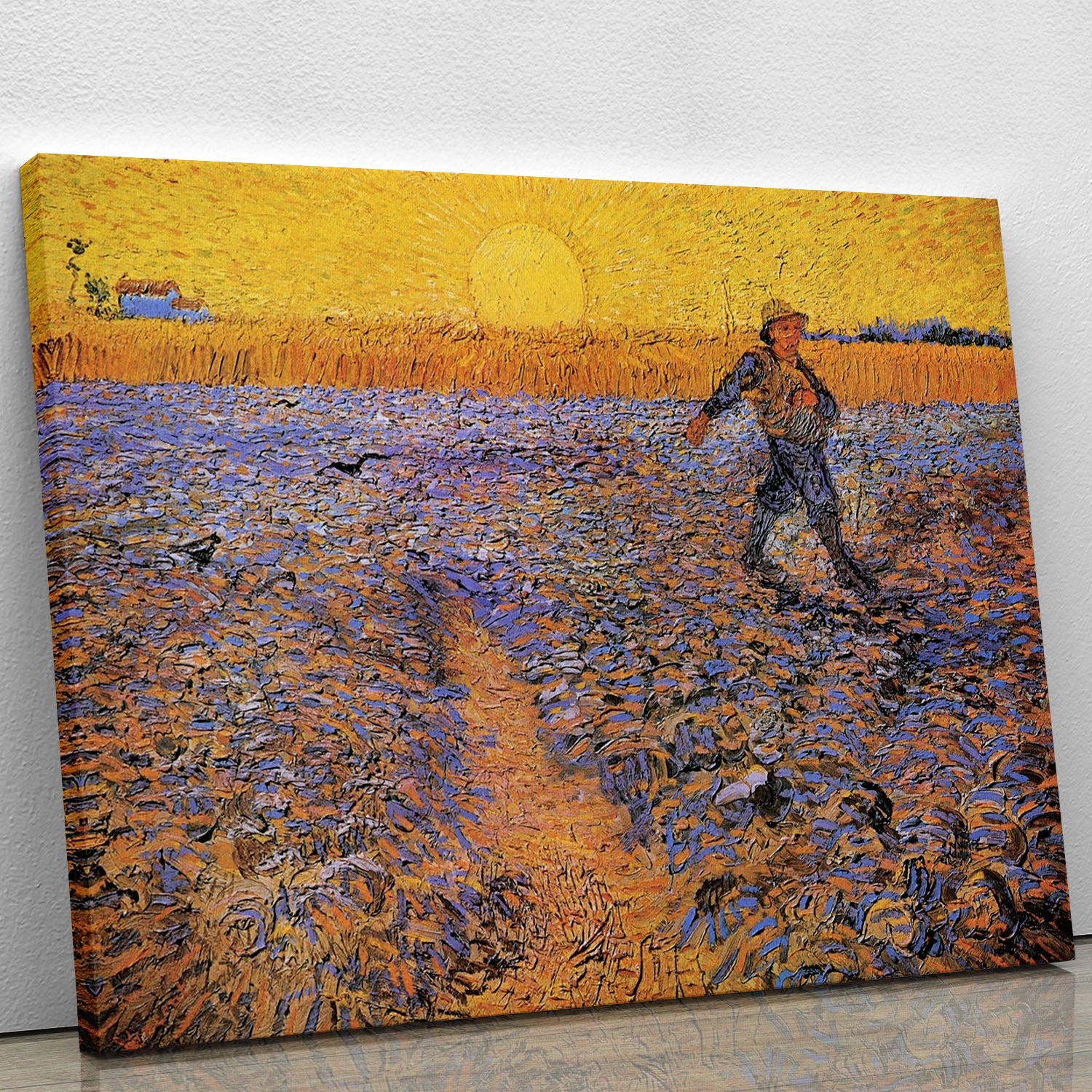 The Sower 3 by Van Gogh Canvas Print or Poster - Canvas Art Rocks - 1
