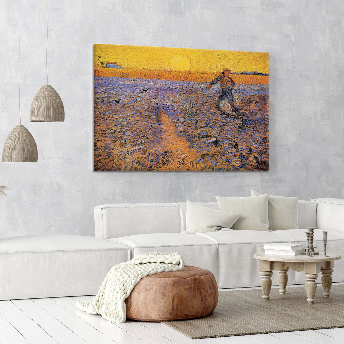 The Sower 3 by Van Gogh Canvas Print or Poster - Canvas Art Rocks - 6