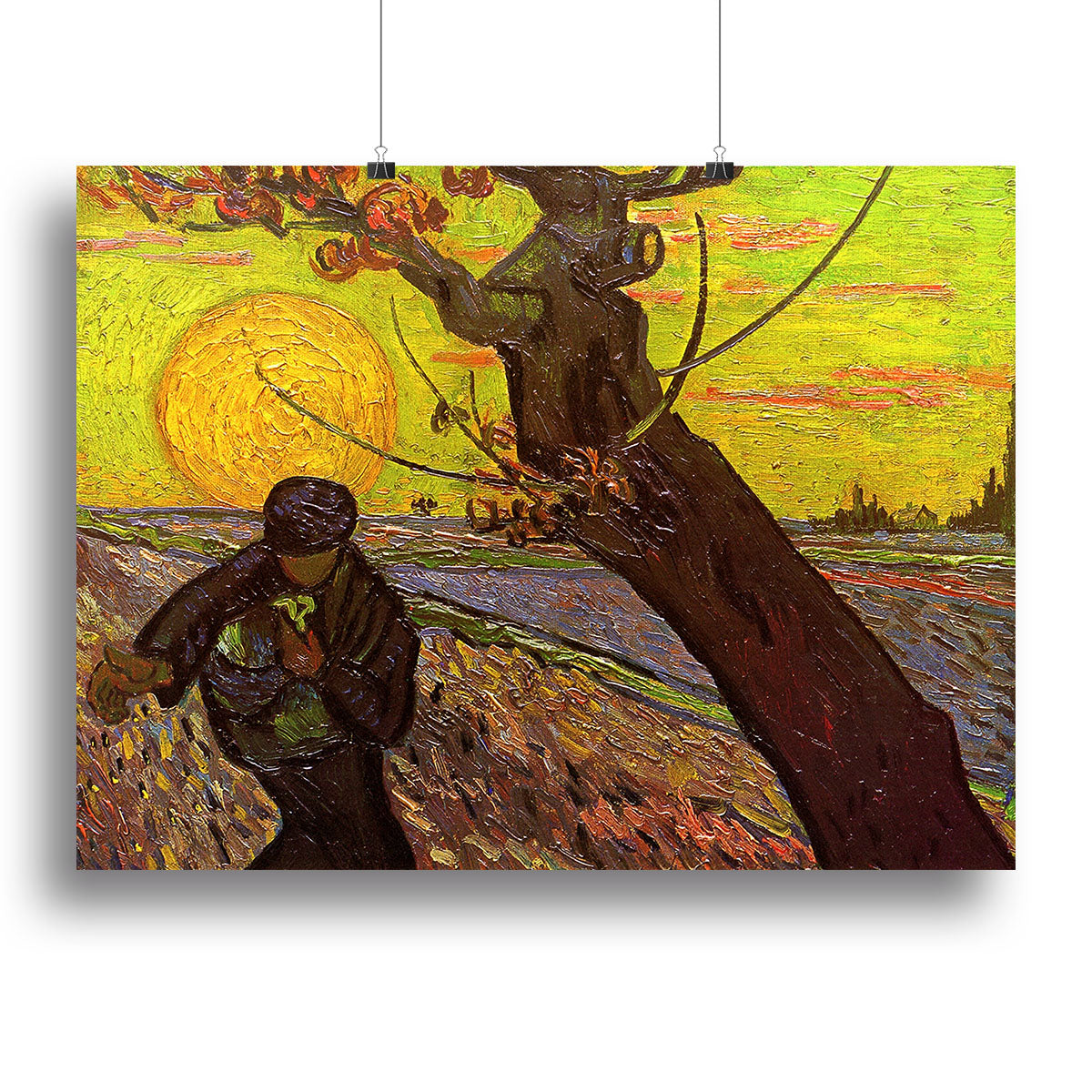 The Sower by Van Gogh Canvas Print or Poster - Canvas Art Rocks - 2