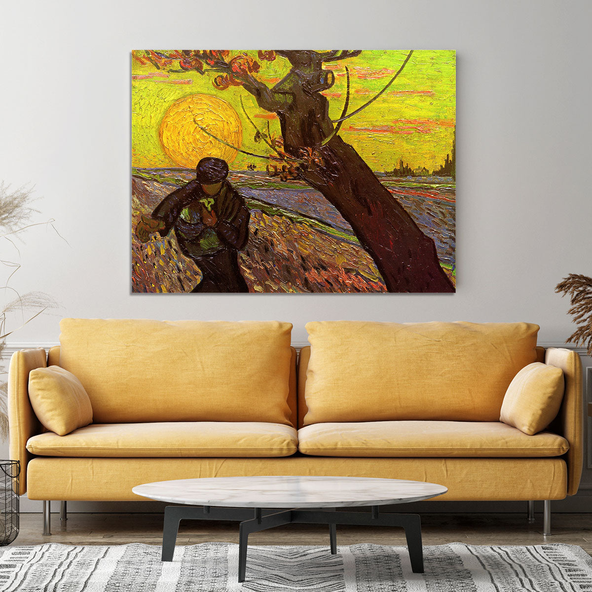The Sower by Van Gogh Canvas Print or Poster - Canvas Art Rocks - 4