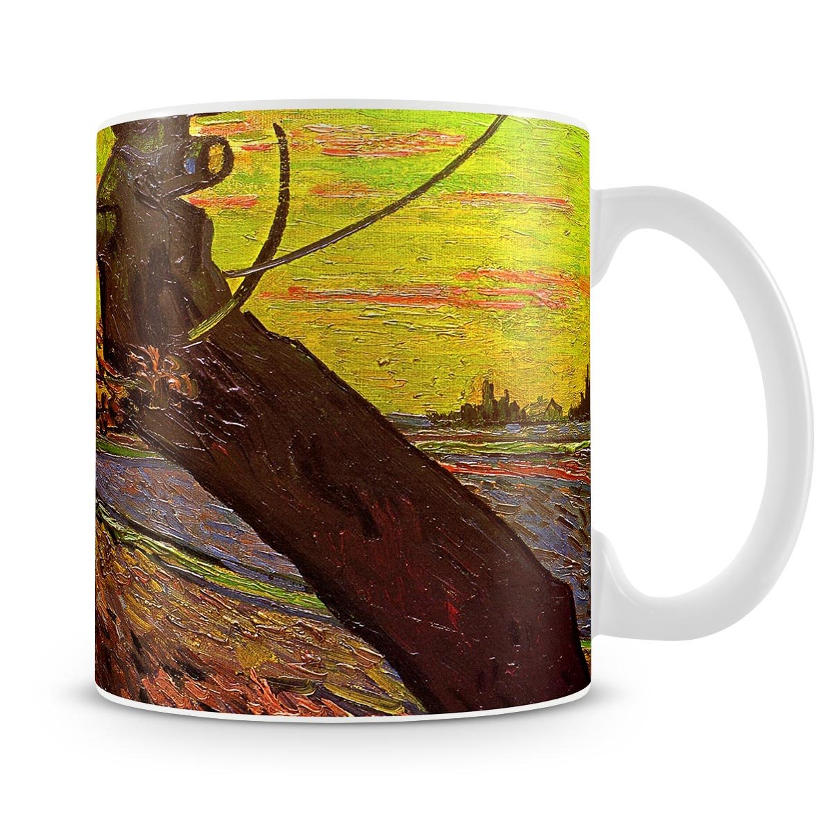 The Sower by Van Gogh Mug - Canvas Art Rocks - 4