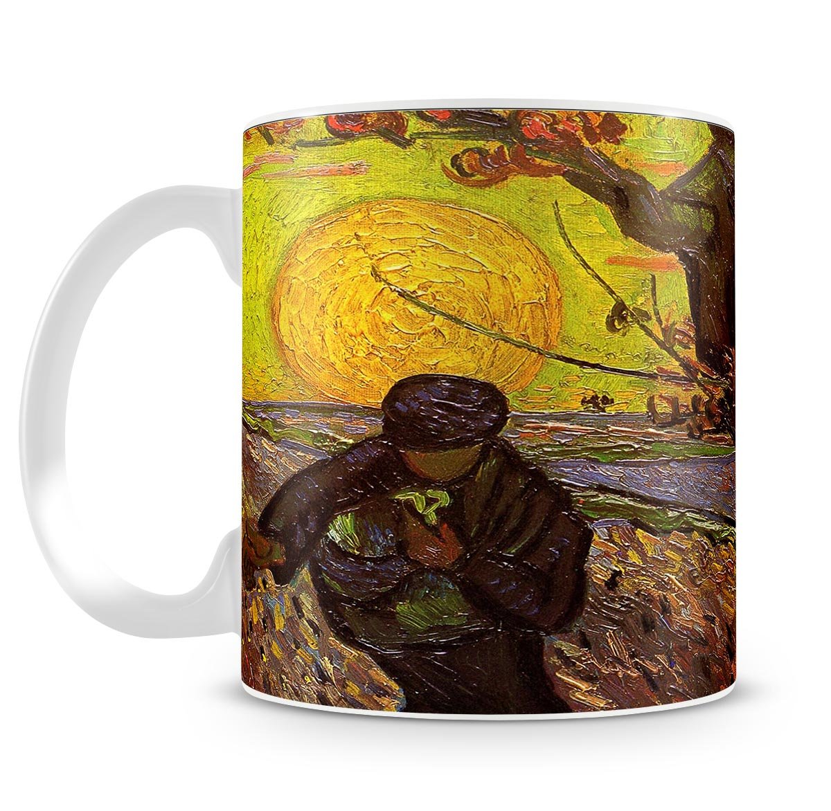 The Sower by Van Gogh Mug - Canvas Art Rocks - 4