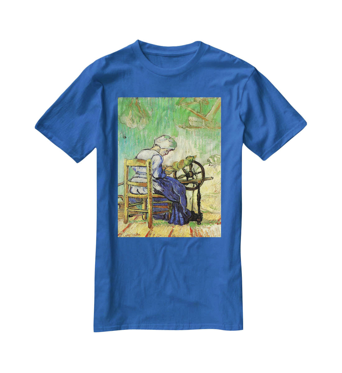 The Spinner by Van Gogh T-Shirt - Canvas Art Rocks - 2
