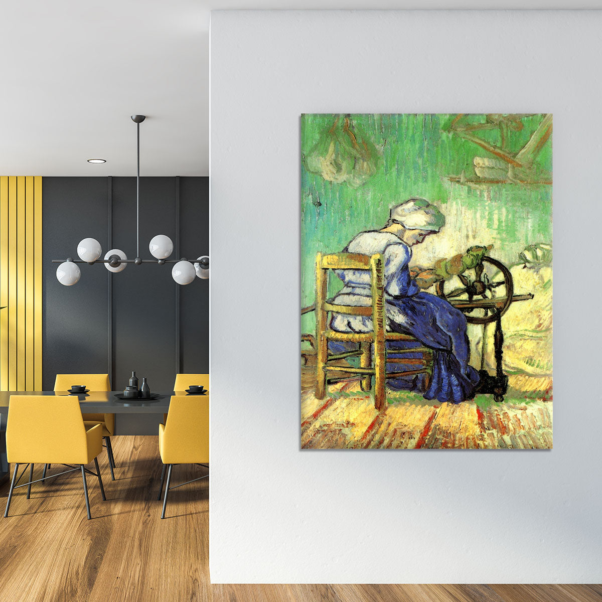 The Spinner by Van Gogh Canvas Print or Poster - Canvas Art Rocks - 4