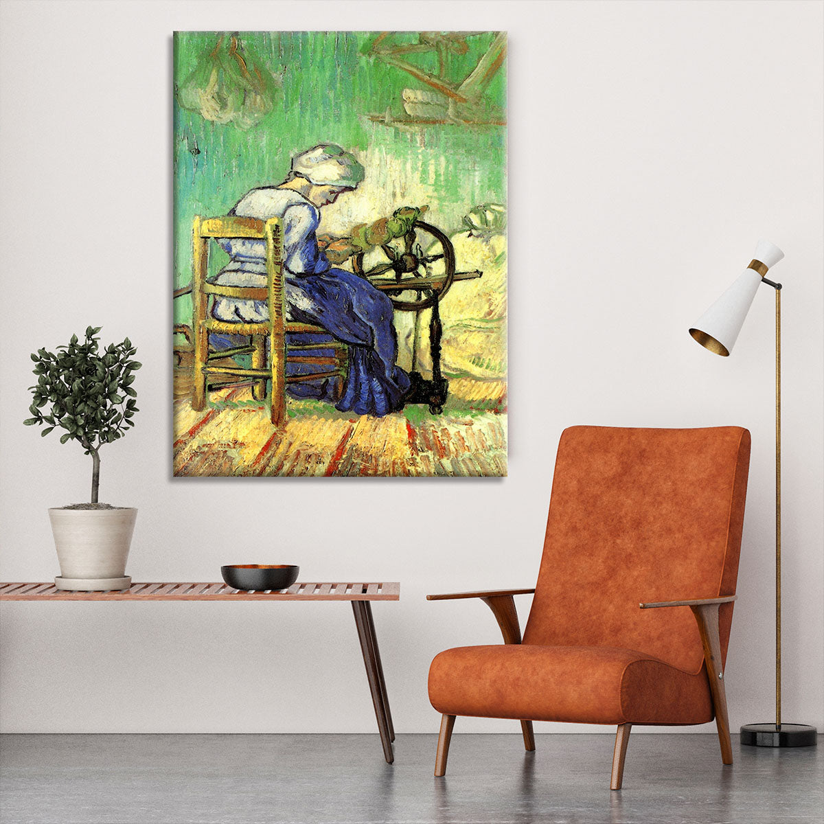 The Spinner by Van Gogh Canvas Print or Poster - Canvas Art Rocks - 6