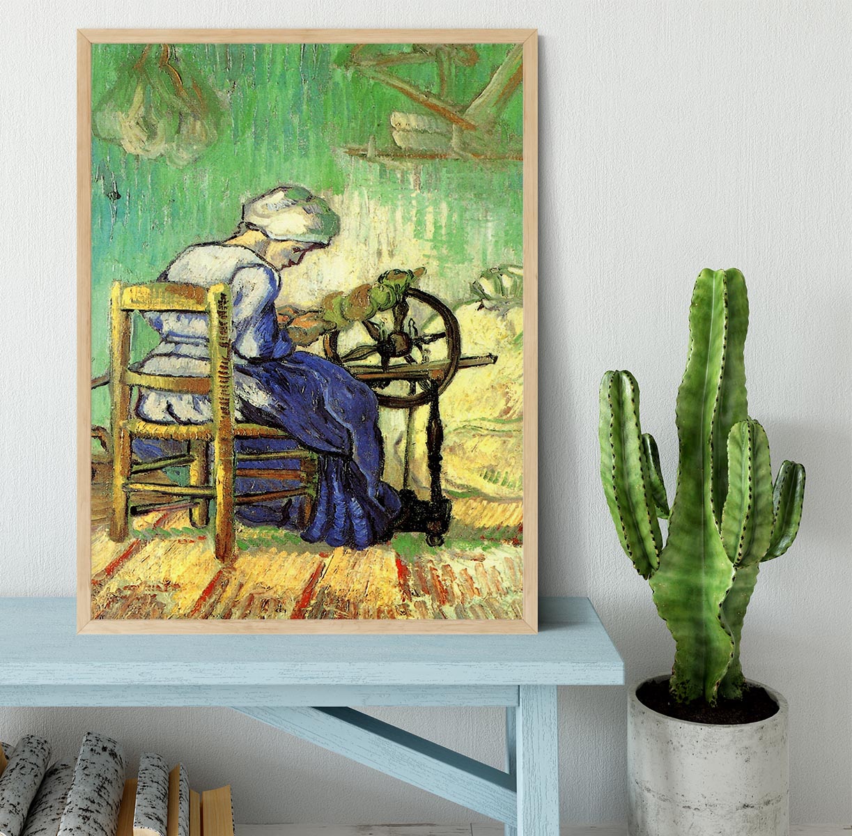 The Spinner by Van Gogh Framed Print - Canvas Art Rocks - 4