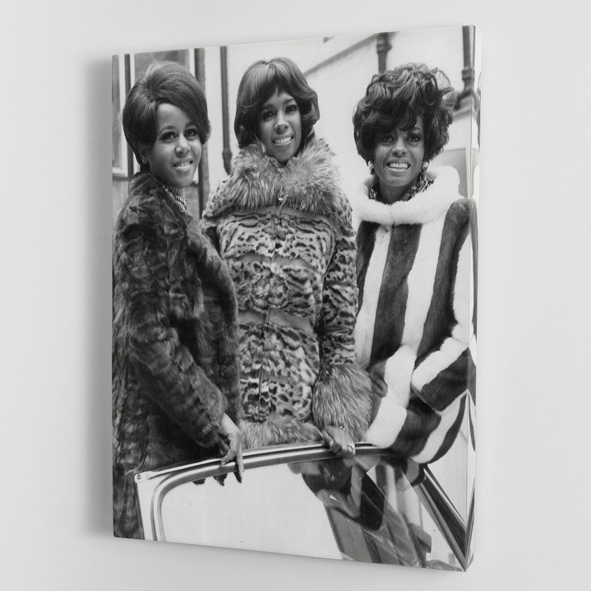 The Supremes ready to sing Canvas Print or Poster - Canvas Art Rocks - 1
