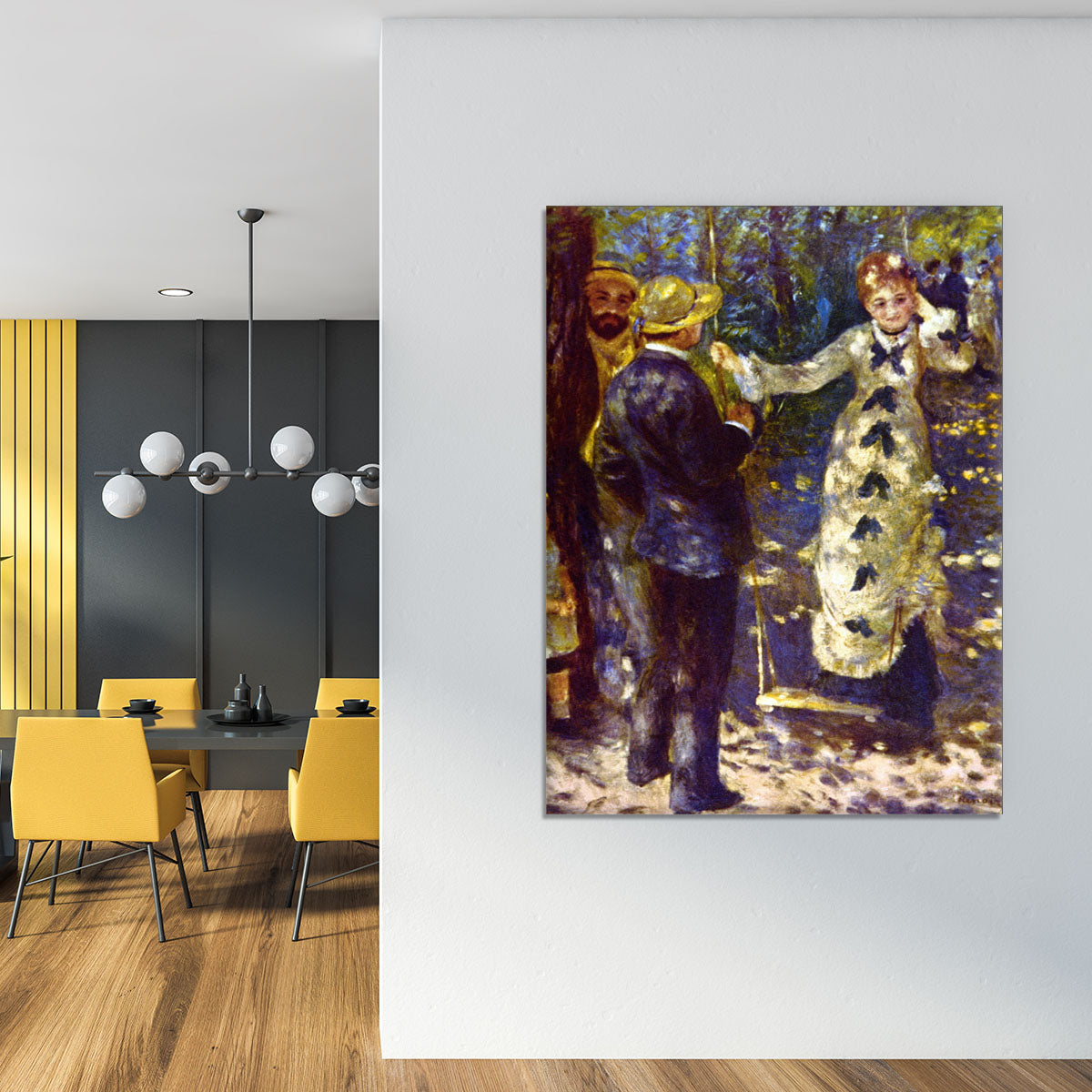 The Swing by Renoir Canvas Print or Poster - Canvas Art Rocks - 4