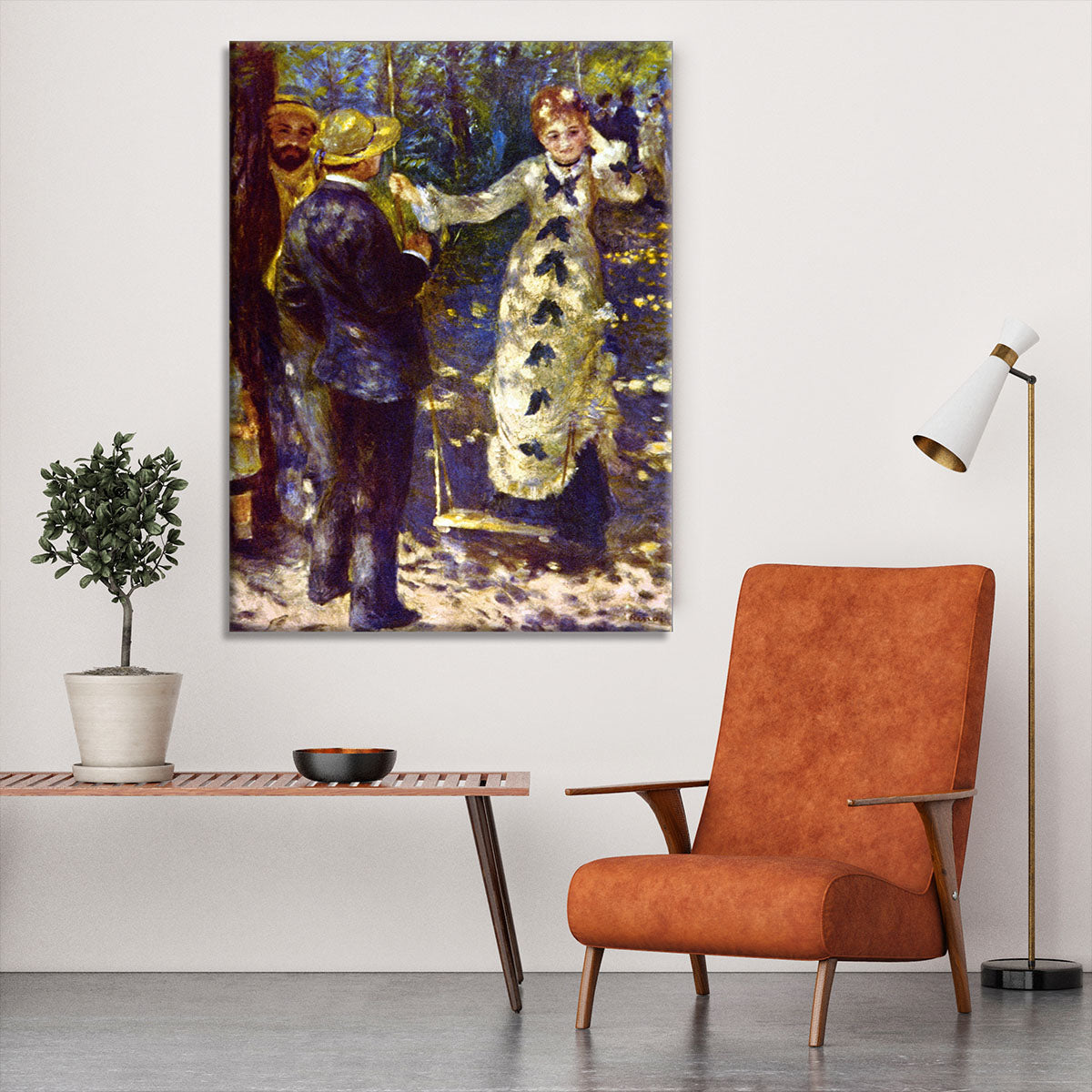 The Swing by Renoir Canvas Print or Poster - Canvas Art Rocks - 6