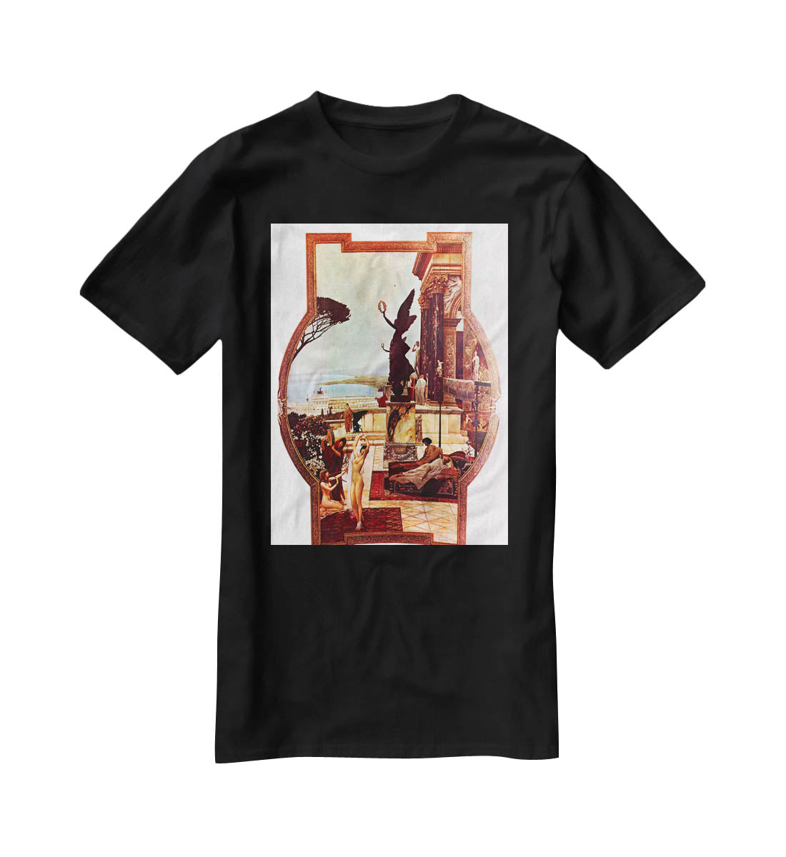 The Theatre of Taormina by Klimt T-Shirt - Canvas Art Rocks - 1