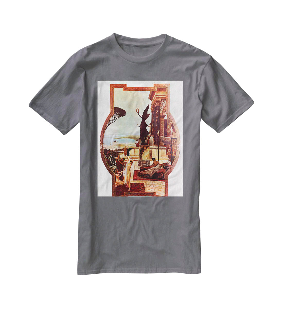 The Theatre of Taormina by Klimt T-Shirt - Canvas Art Rocks - 3