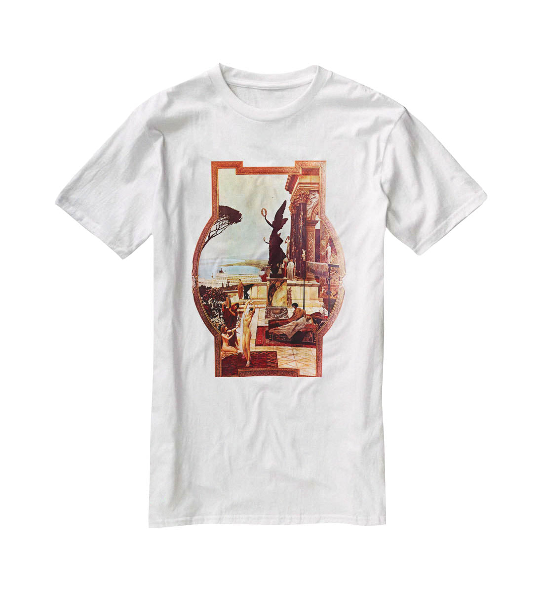 The Theatre of Taormina by Klimt T-Shirt - Canvas Art Rocks - 5